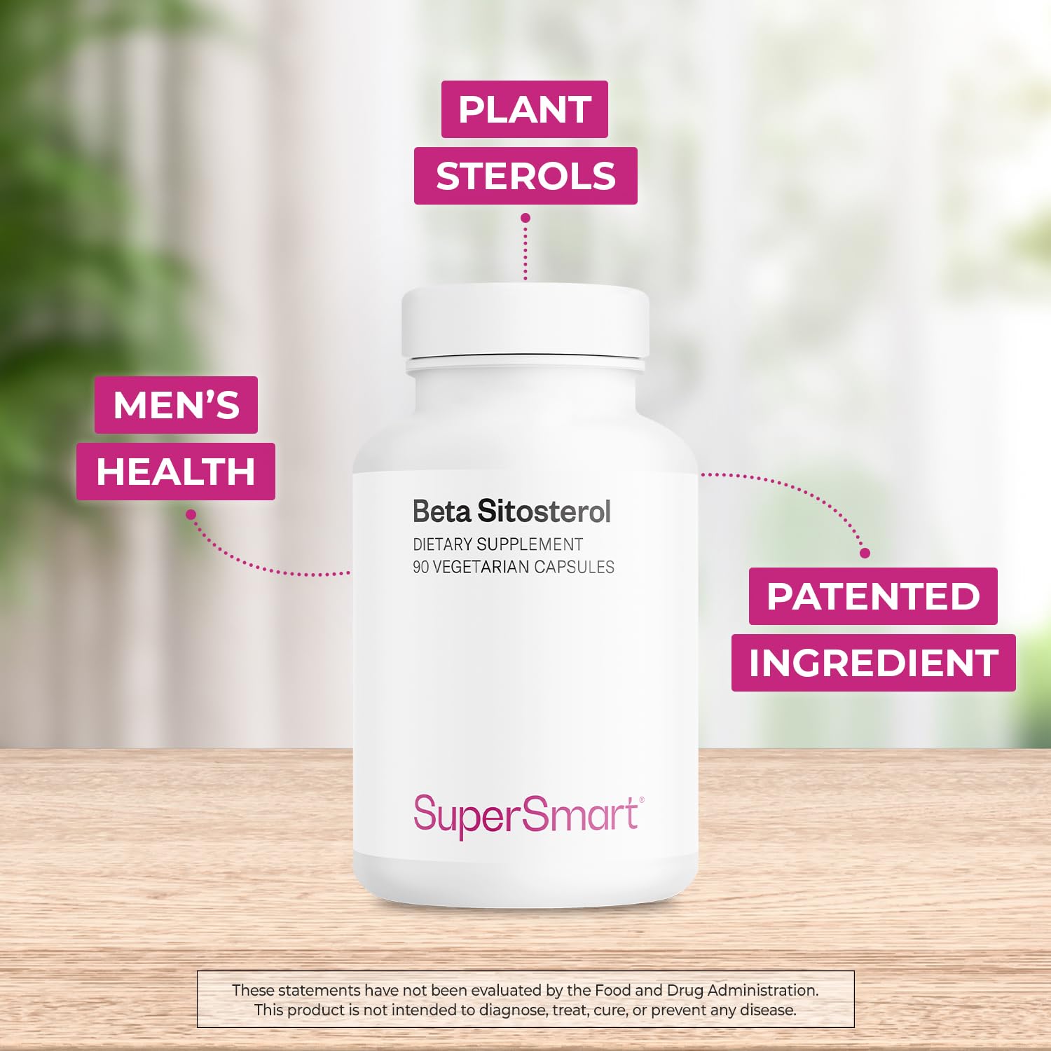 Patented plant sterol complex formula label