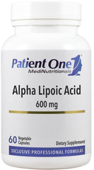 Patient One ALA 600 mg bottle