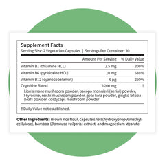 Pattern Wellness Cognitive Complex 60 vegetarian capsules