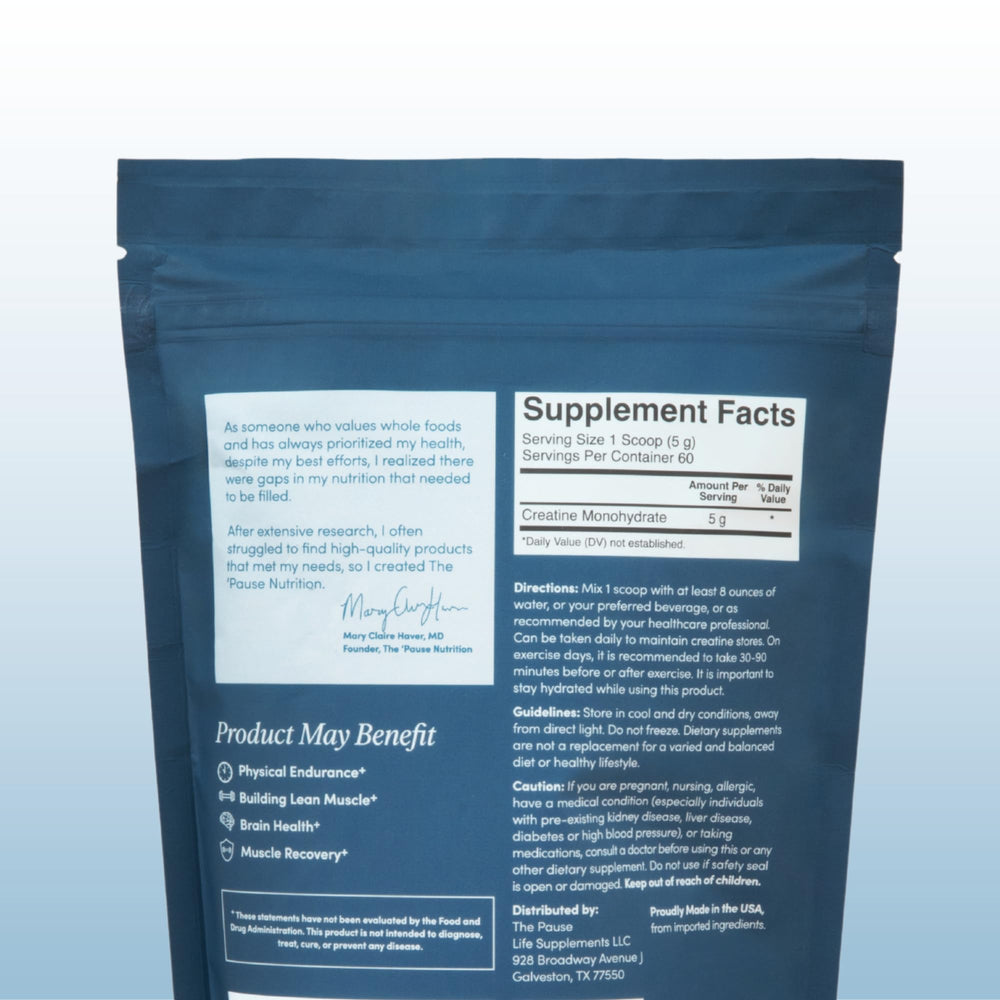 Pause Life Creatine Powder mixed drink demonstrates easy blending with beverages