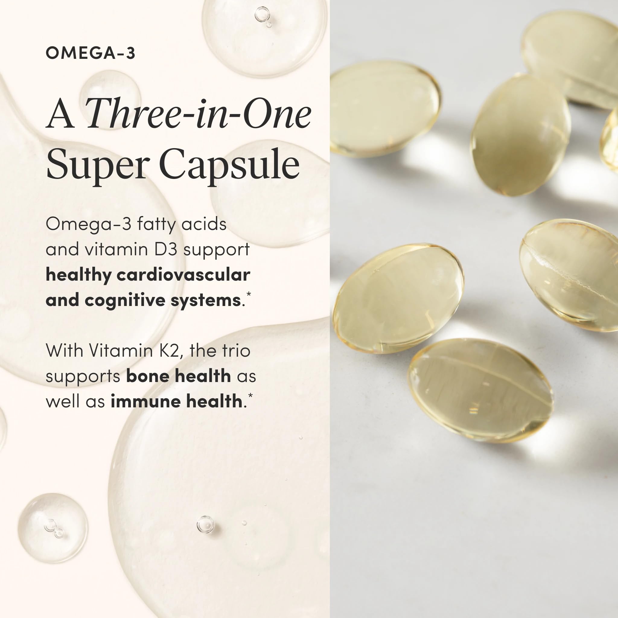 Pause Life softgels in bottle mockup for a clean daily routine.