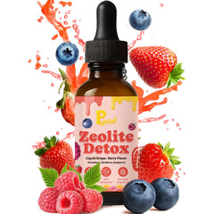 Product box with berry flavor design and usage tips