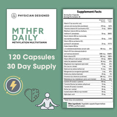 PD VARS MTHFR Daily Multivitamin capsules closeup highlighting methylated B vitamins.