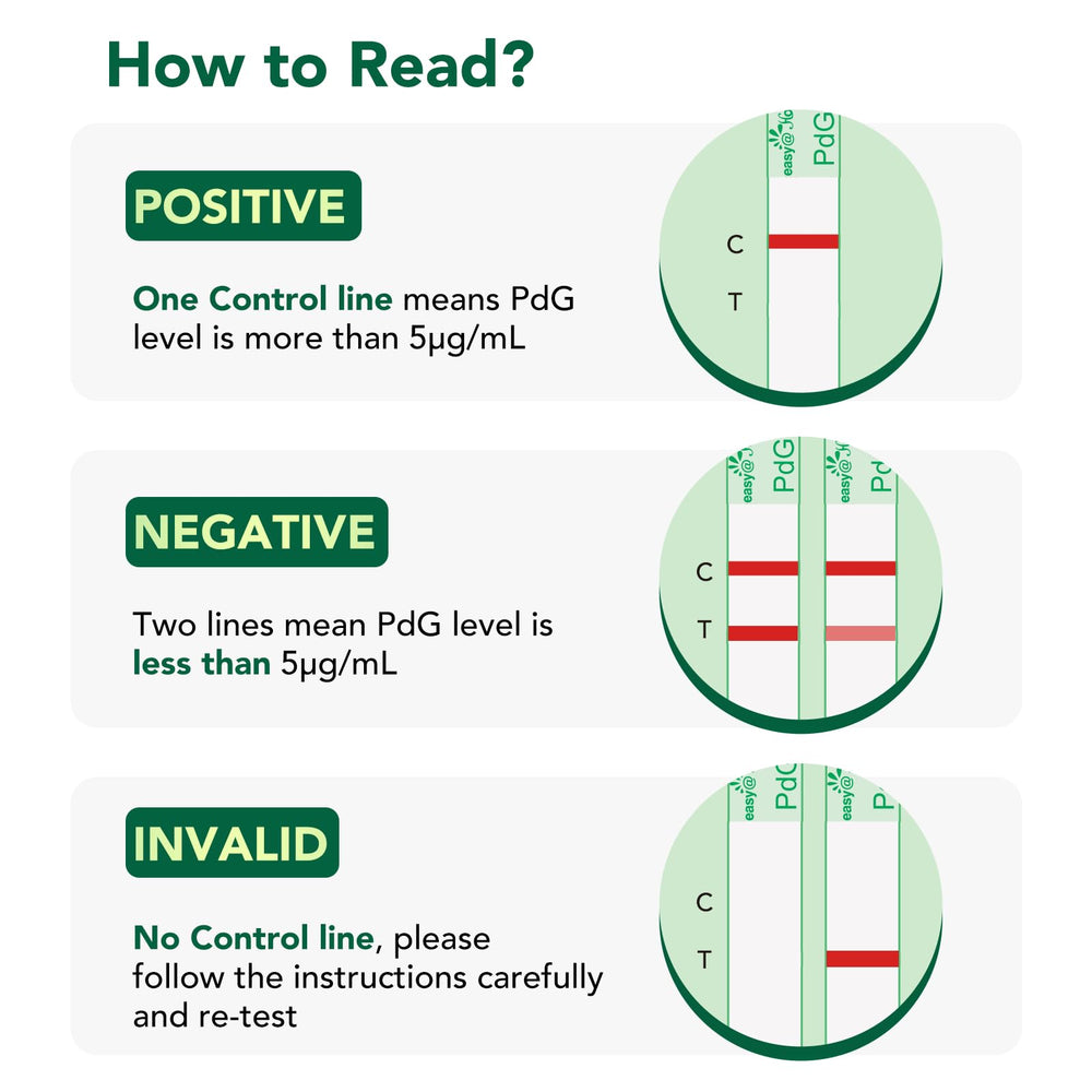 Illustration explaining the benefits of PdG testing