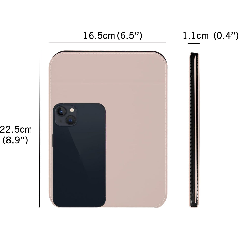 PDOZV portable makeup mirror in rose gold for quick touch-ups on the go
