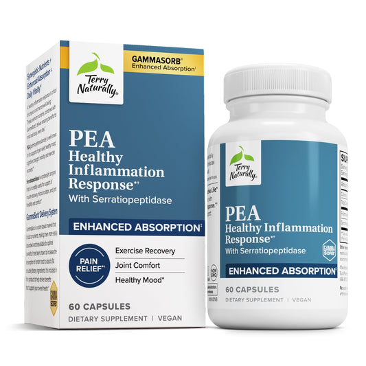 Terry Naturally Pea Healthy Inflammation Response bottle