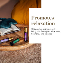 Person applying Peace & Calming Roll-On to pulse point
