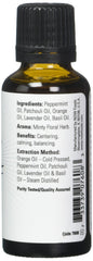 Minty floral herb aroma of Peace & Harmony essential oil blend