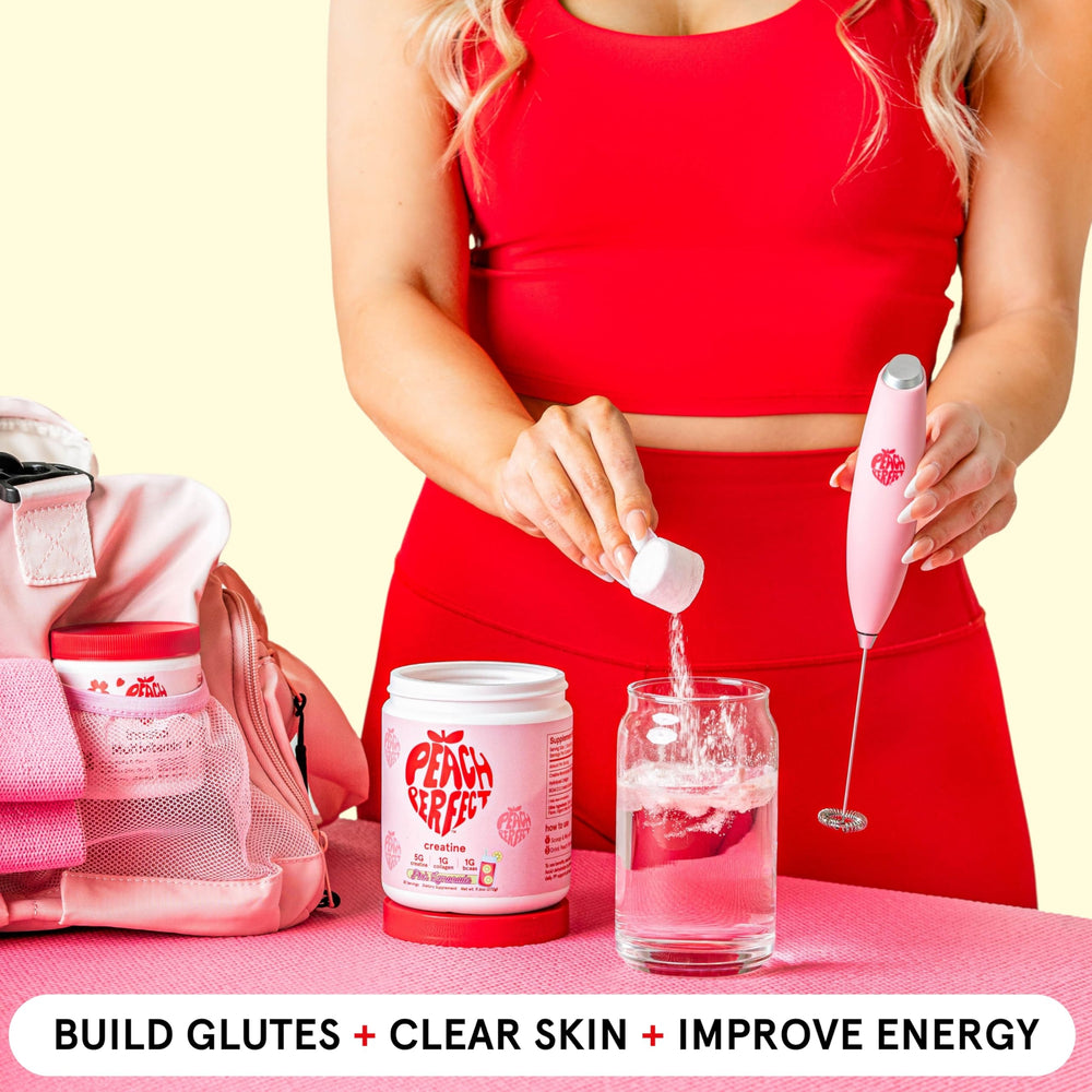 Peach Perfect Creatine packaging