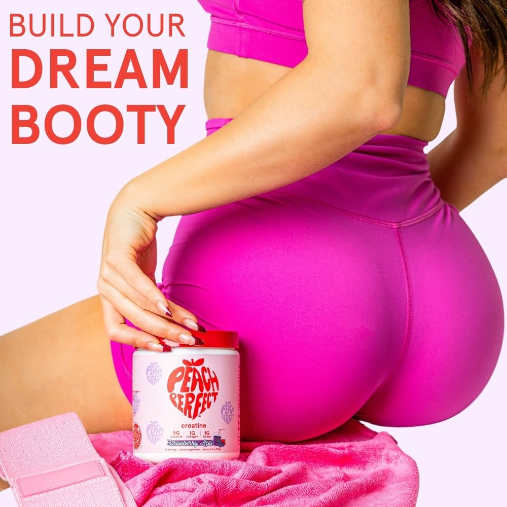 Peach Perfect Creatine – Pink Lemonade flavor