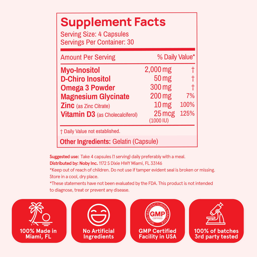 Label and key ingredients showcase