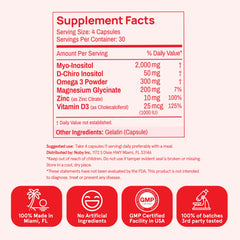 Label and key ingredients showcase