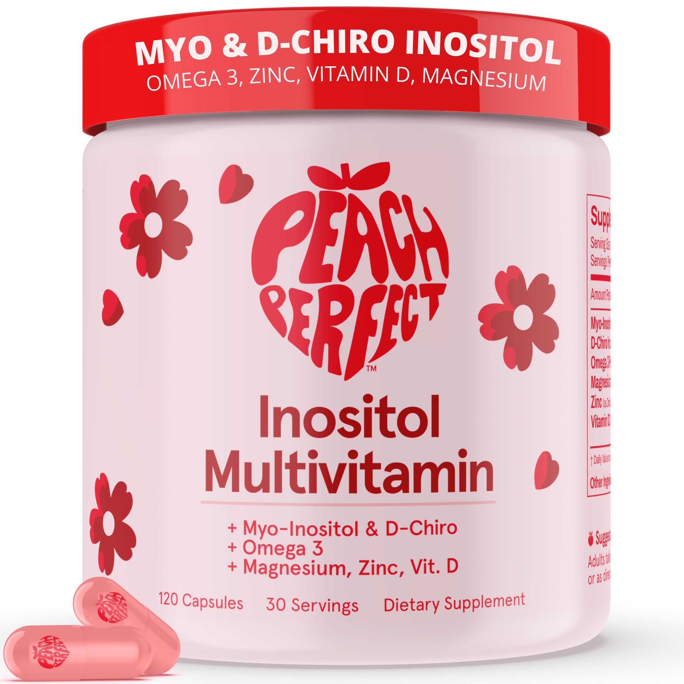 Main product image for Peach Perfect Inositol Multivitamin