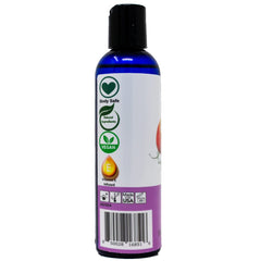 Vitamin E and almond oil ingredients label