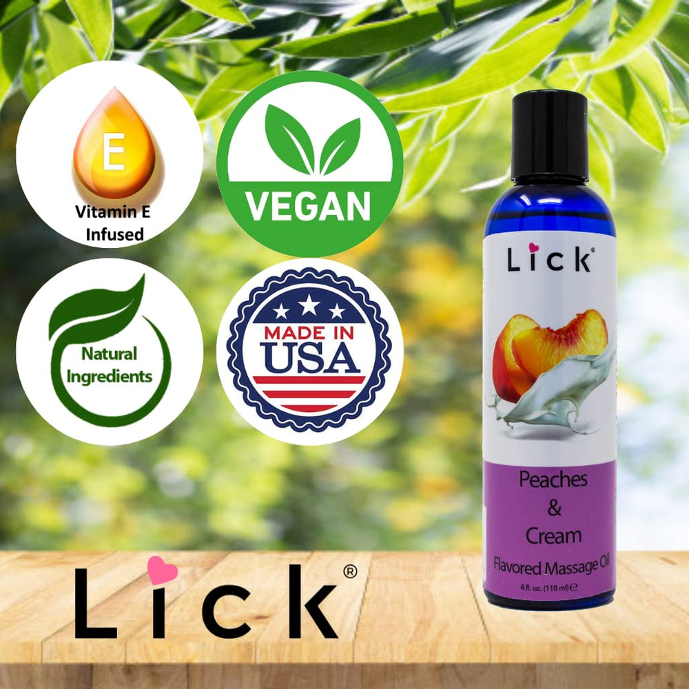 Relaxing full-body massage with Peach and Cream oil