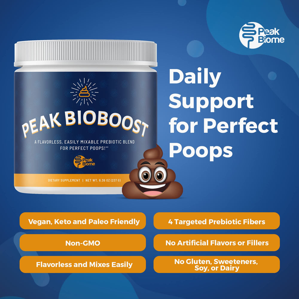Peak BioBoost stirred into coffee for a smooth morning routine.