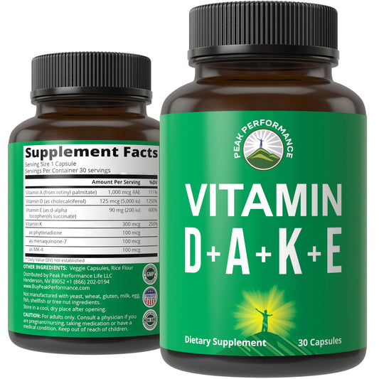 Peak Performance ADK vegan capsule close-up
