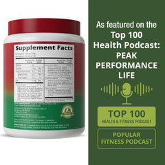 Digestive and immune support features of the powder