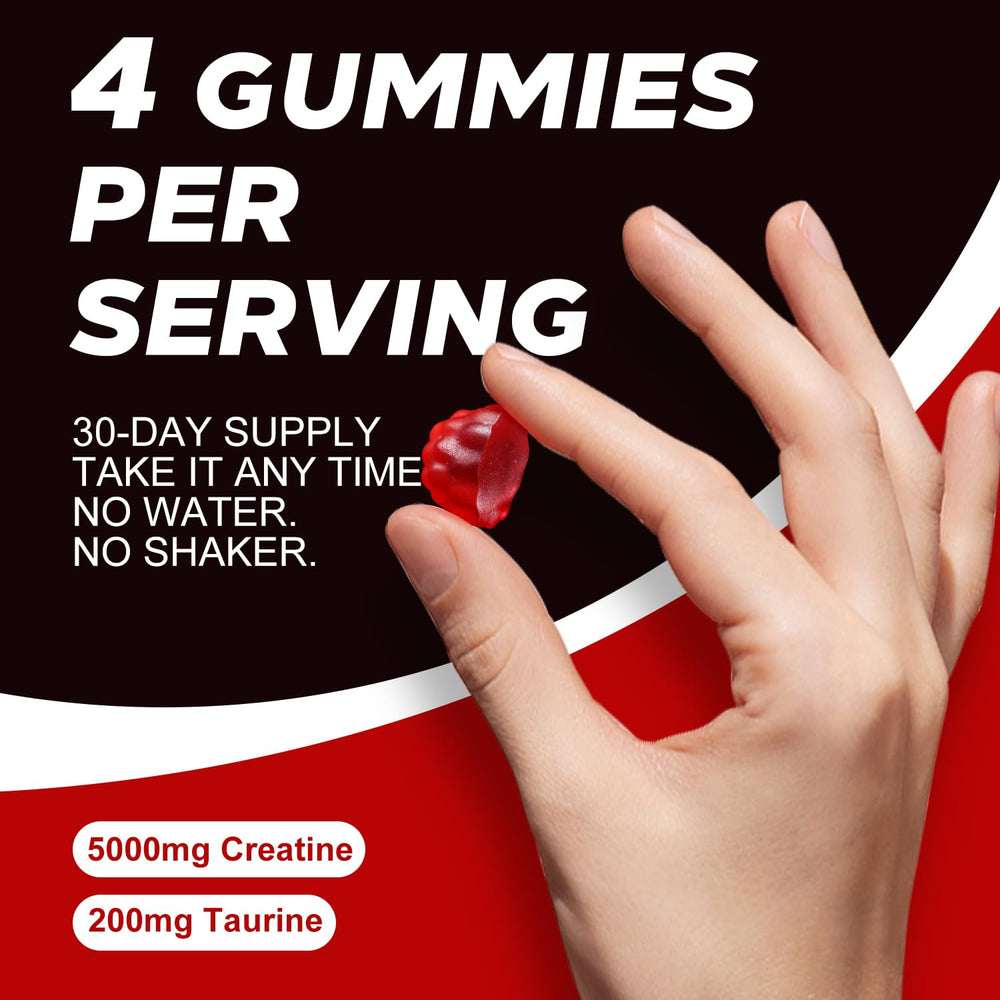 Gummy texture shown for easy chewing