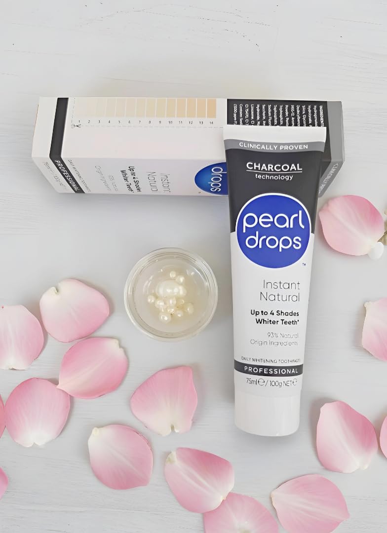 Pearl Drops toothpaste 75ml packaging close-up