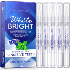 Front view of Pearl Smile 5-pack whitening pen set