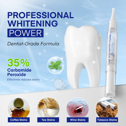 Transparent twist-dispensing whitening pen