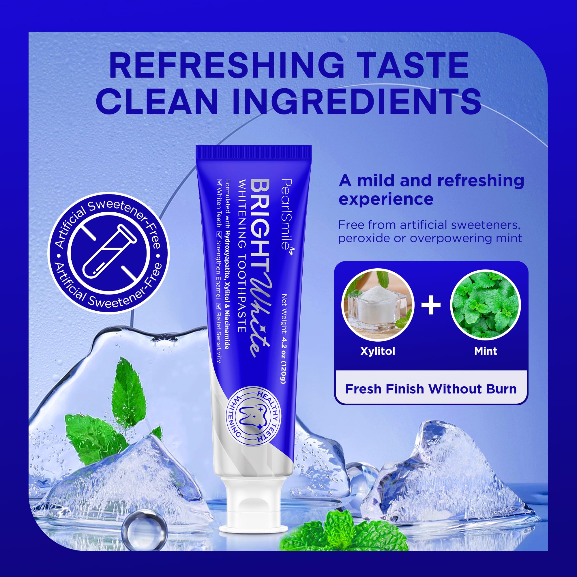Daily use safe for sensitive teeth and gums