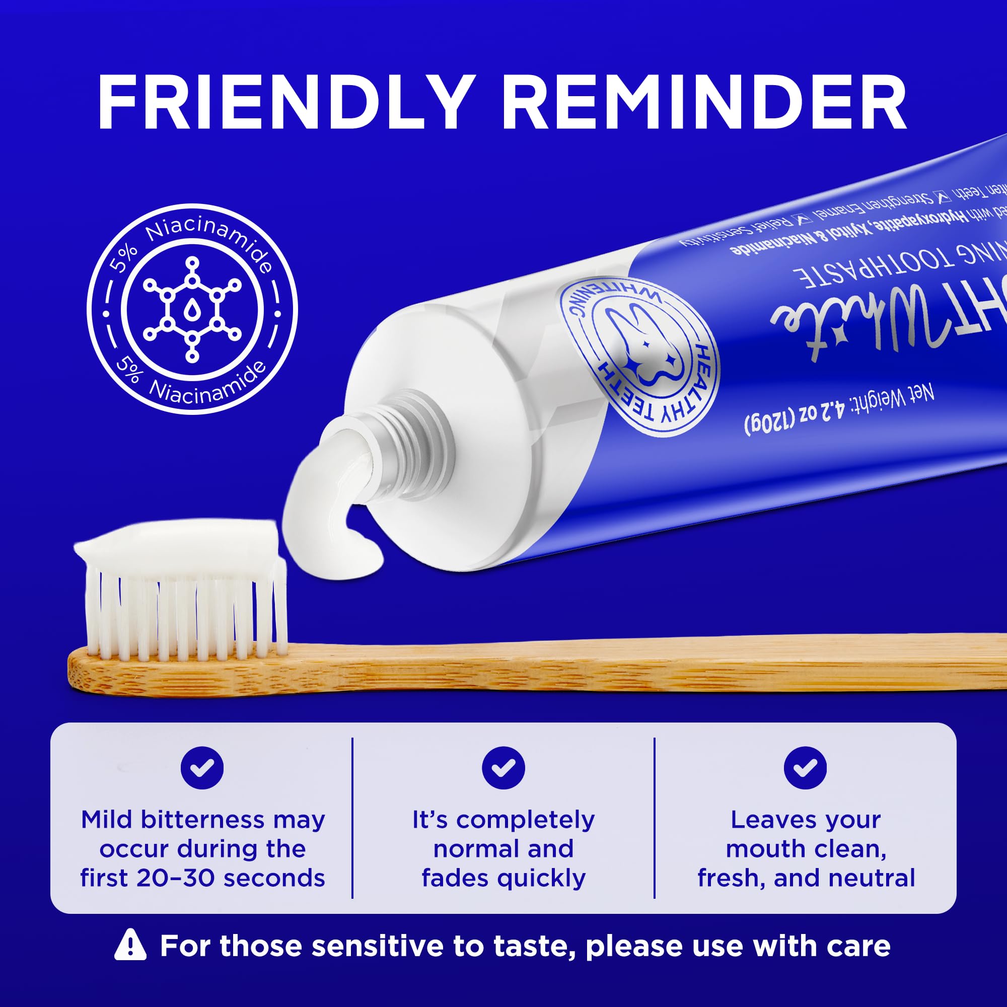 Fluoride-free label and safe formula icons