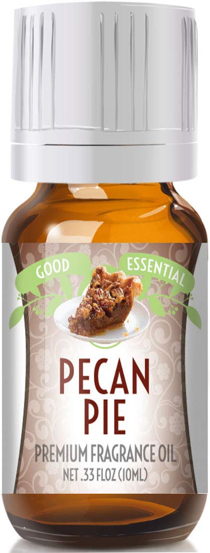 Pecan Pie Fragrance Oil 10ml in amber glass bottle with eurodropper by Good Essential