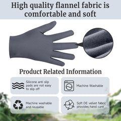 Ergonomic castor oil wrap designed for wrist arthritis and carpal tunnel