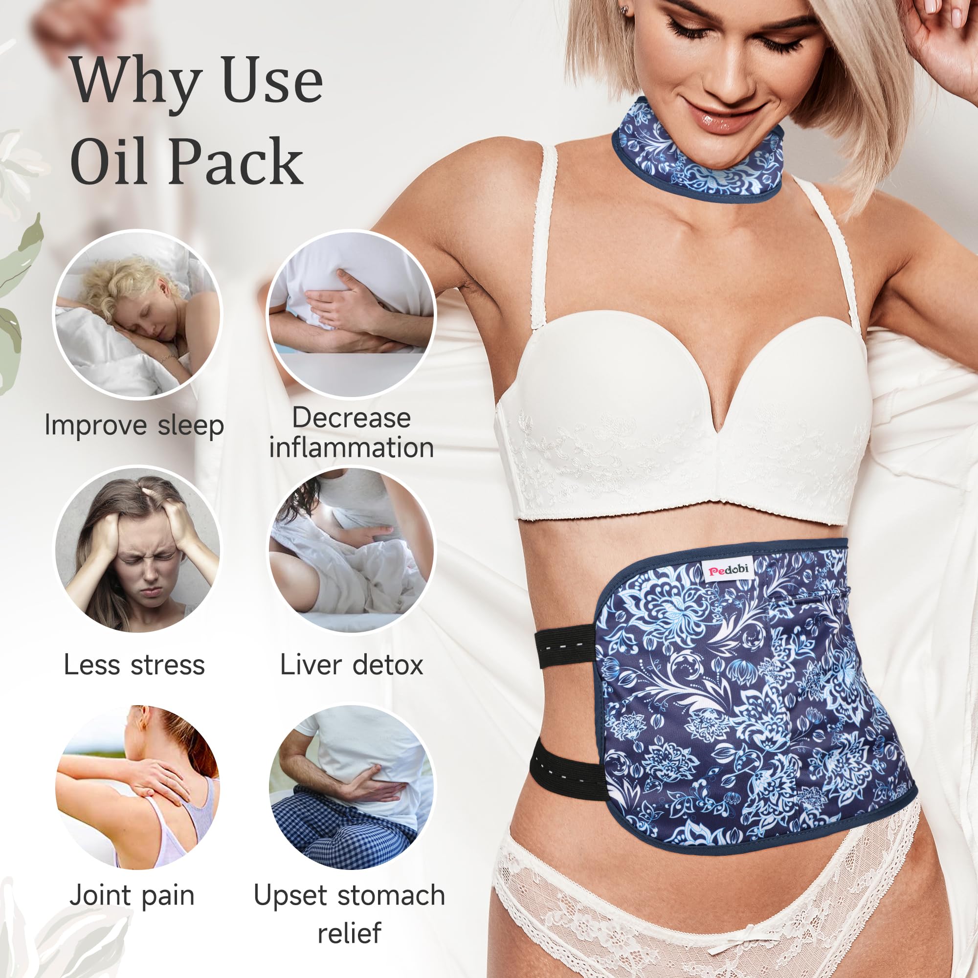 Close-up of soft cotton fleece inner layer of Pedobi wrap