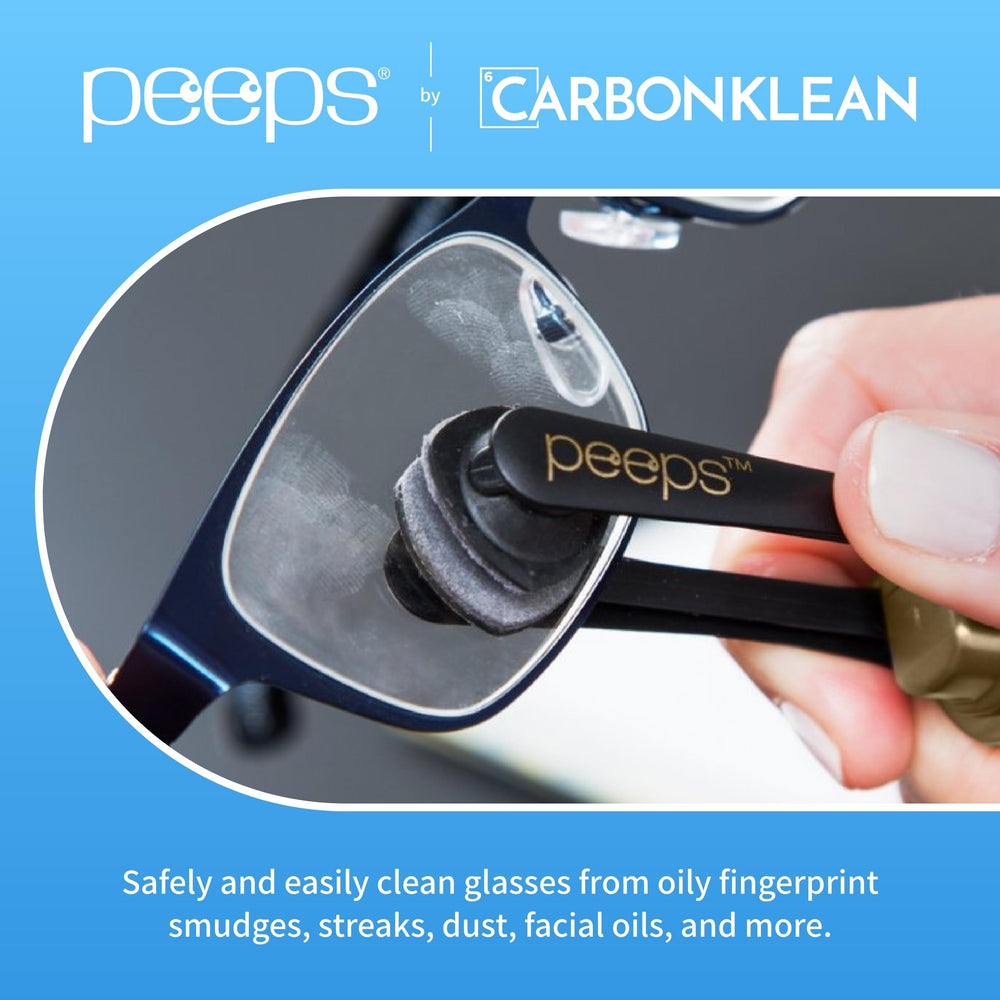 Compact Peeps cleaner in Lavender color with dimensions 4x1x1 inches