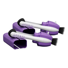 Front view of CarbonKlean Peeps Eyeglass Lens Cleaner Lavender 2-Pack