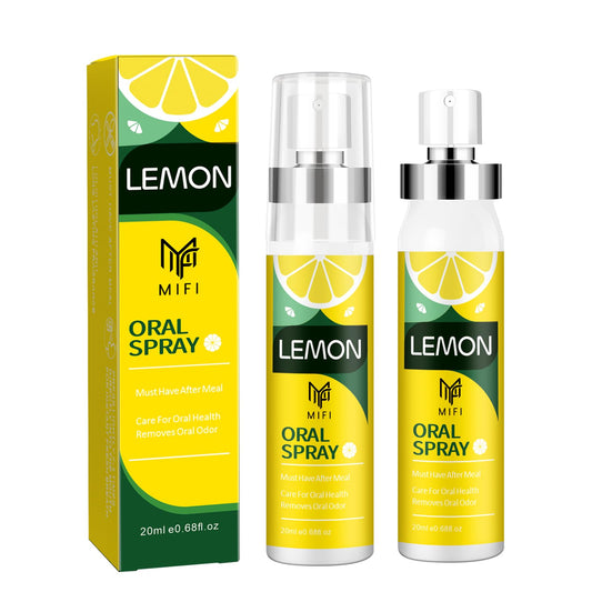 PEGO Lemon 2-Pack breath spray front view