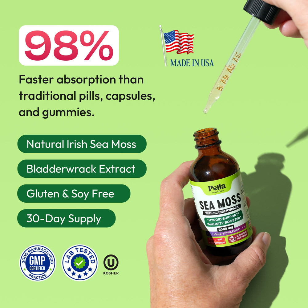 Irish sea moss and bladderwrack ingredients