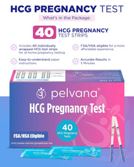 Pelvana bulk pack packaging for HCG pregnancy tests