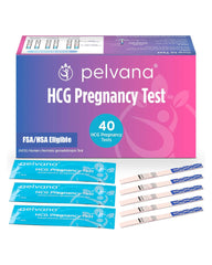 Pelvana HCG test strips 40-count package
