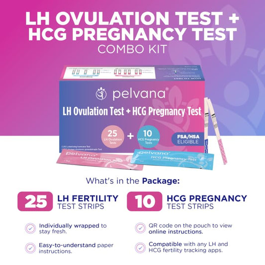 Pelvana pregnancy test strips – 10 HCG tests