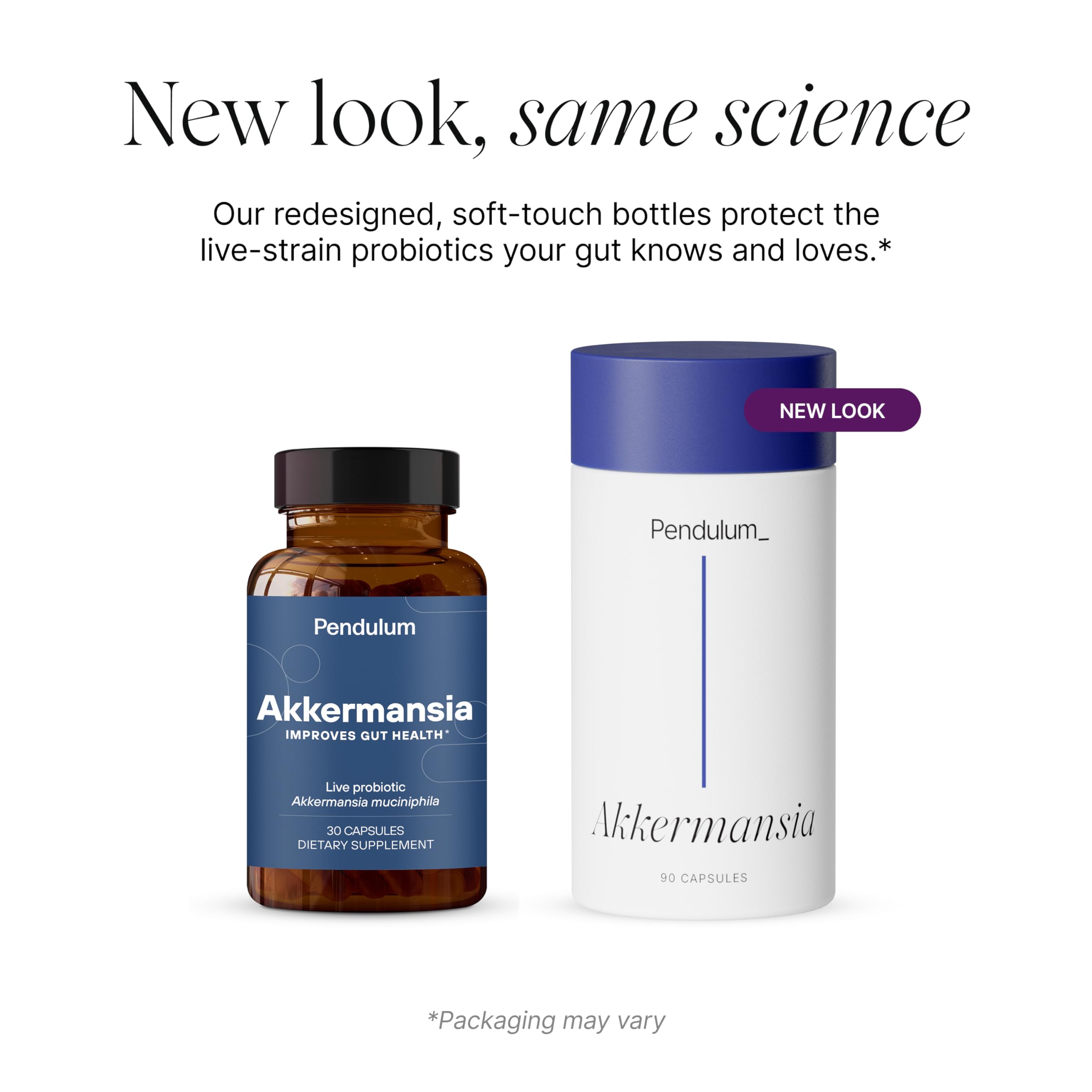 Pendulum Akkermansia product label