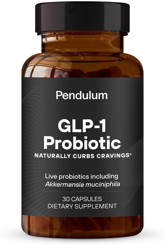 Pendulum GLP-1 Probiotic bottle front view