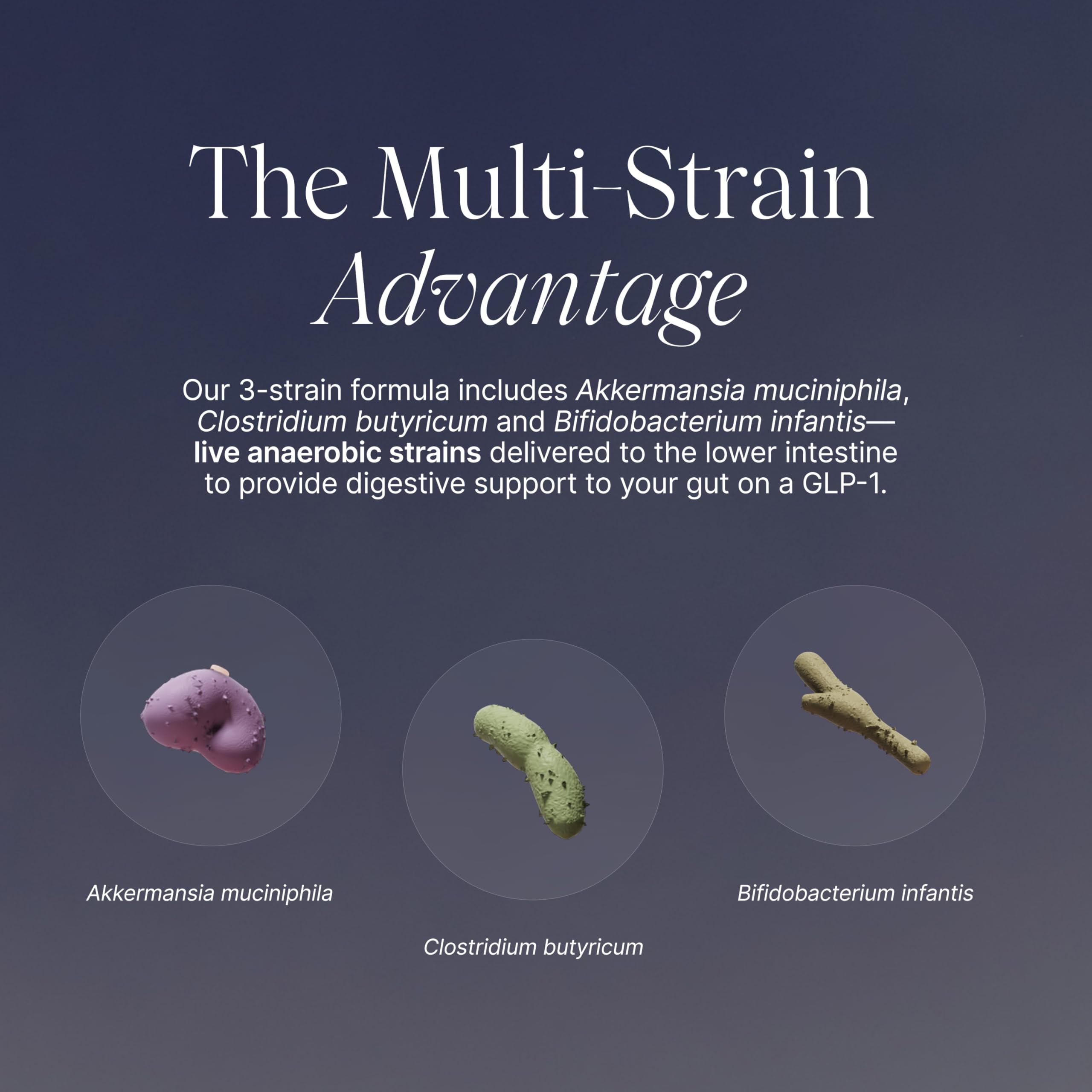 Illustration showing relief from bloating, constipation, and diarrhea