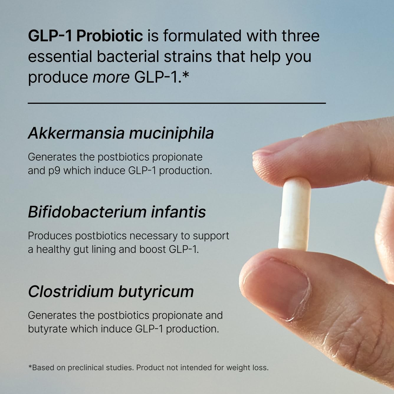 Pendulum GLP-1 Probiotic daily-use scene with food for consistency.