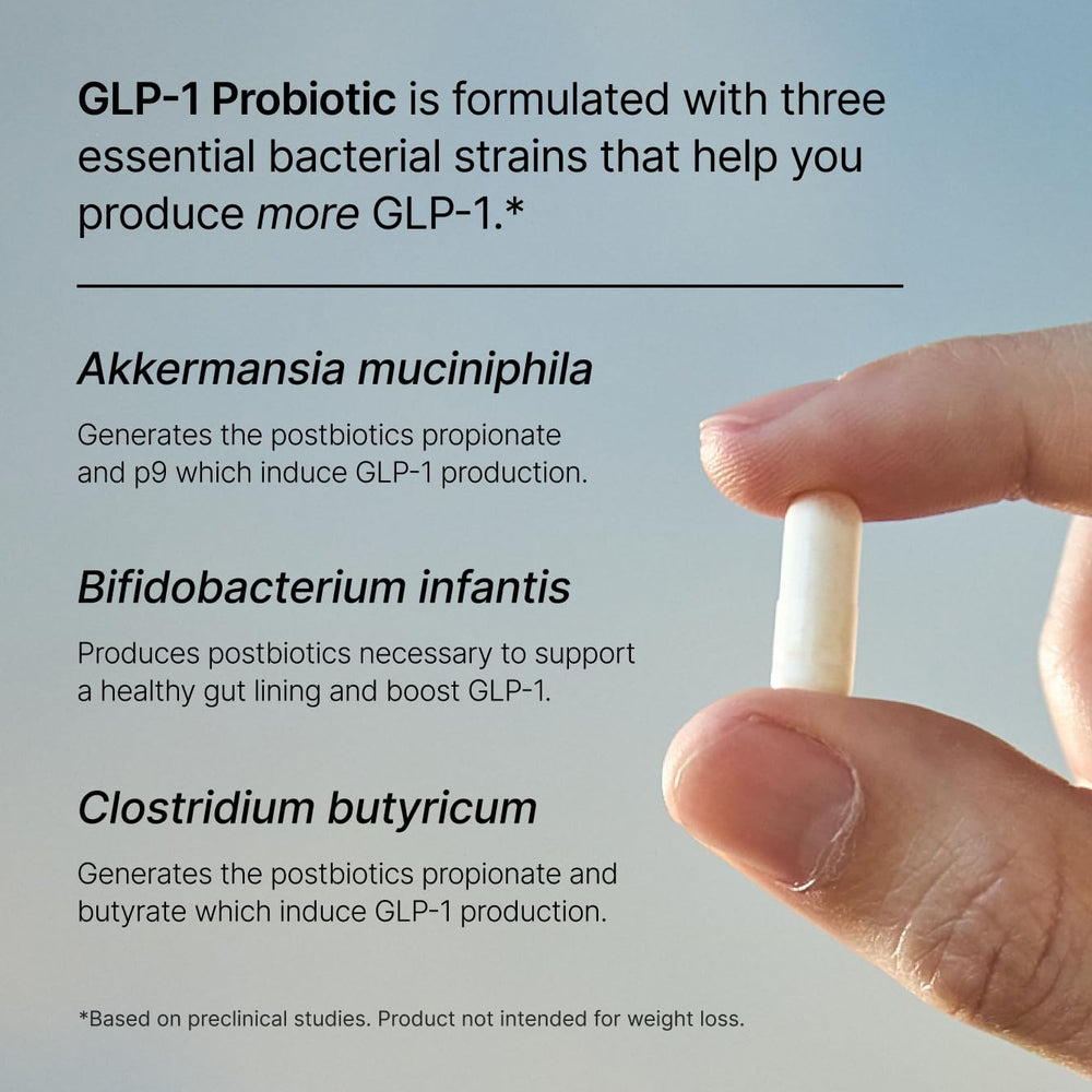 Pendulum GLP-1 Probiotic daily-use scene with food for consistency.