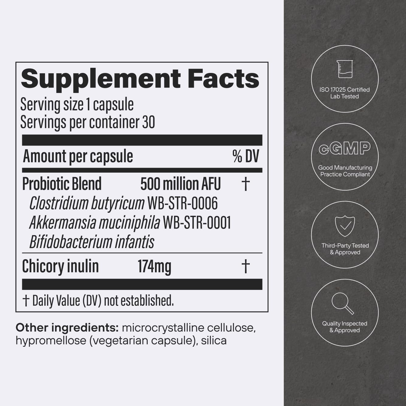 Pendulum GLP-1 Probiotic packaging box with dosage information.