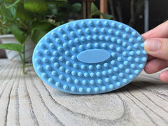 Penepico bath brush silicone body scrubber for easy cleansing.