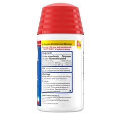 Pepcid Complete ingredients list highlights calcium carbonate and magnesium hydroxide.