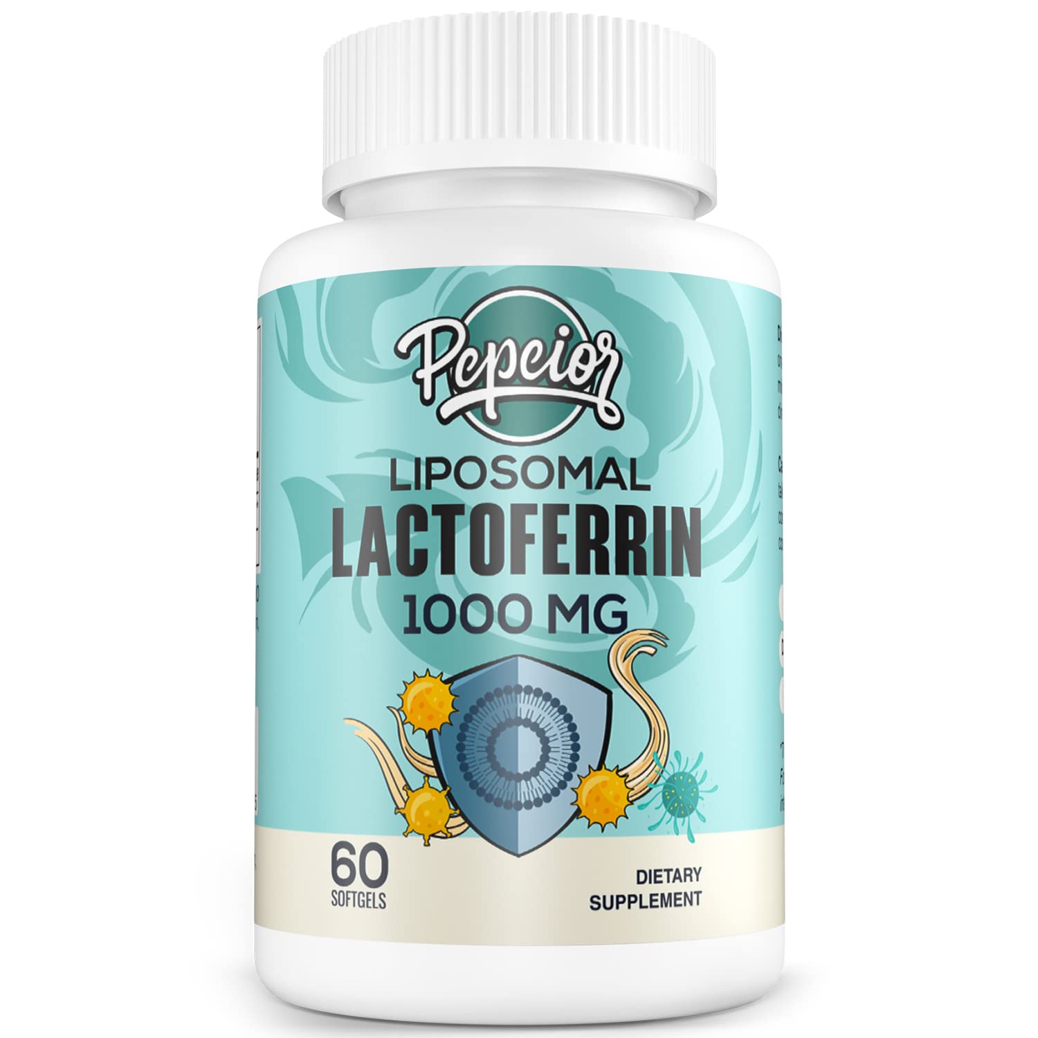 Label highlights 1000 mg per softgel