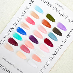 PEPFTG durable scratch-resistant acrylic nails maintain shine.