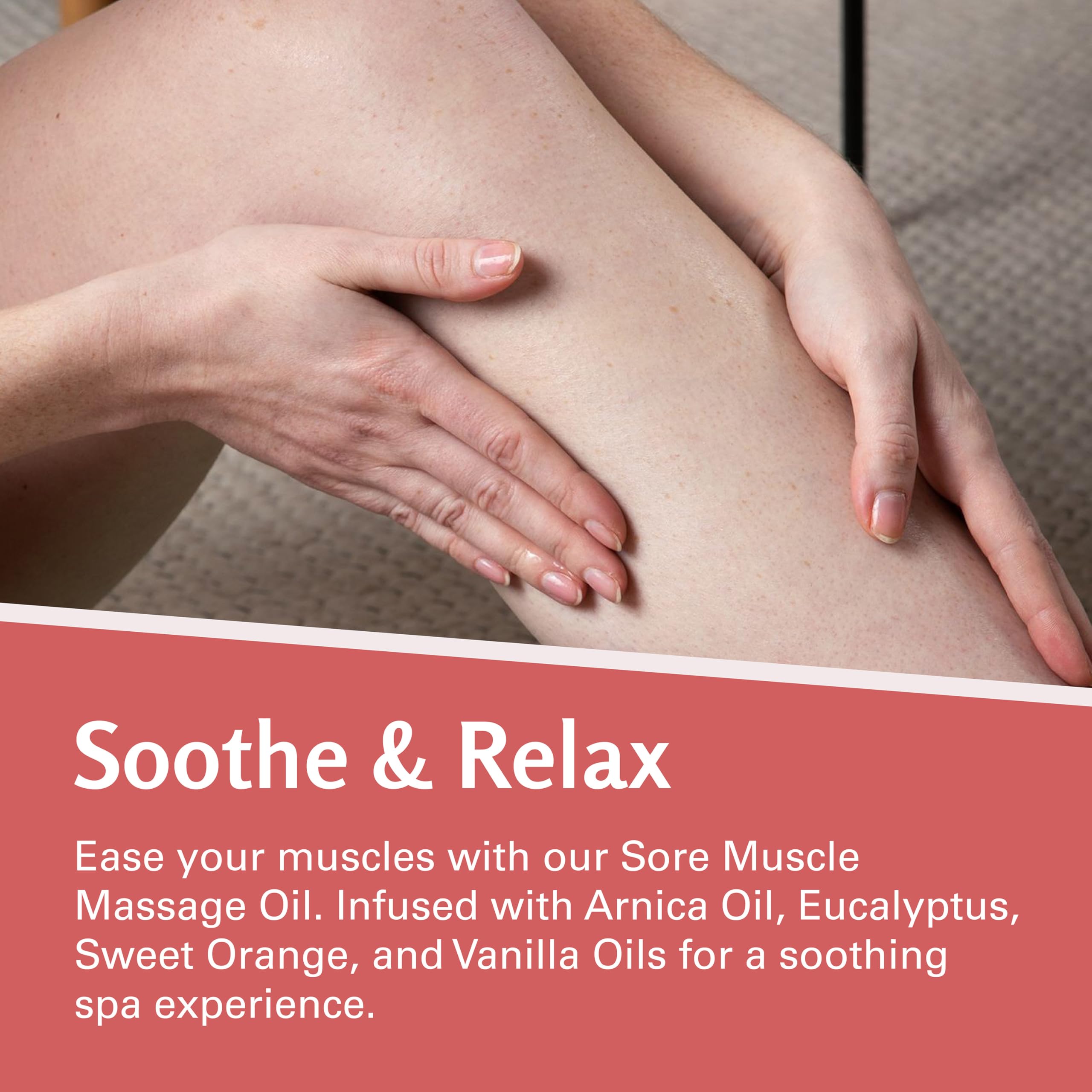 Peppermint arnica oil for muscle relief