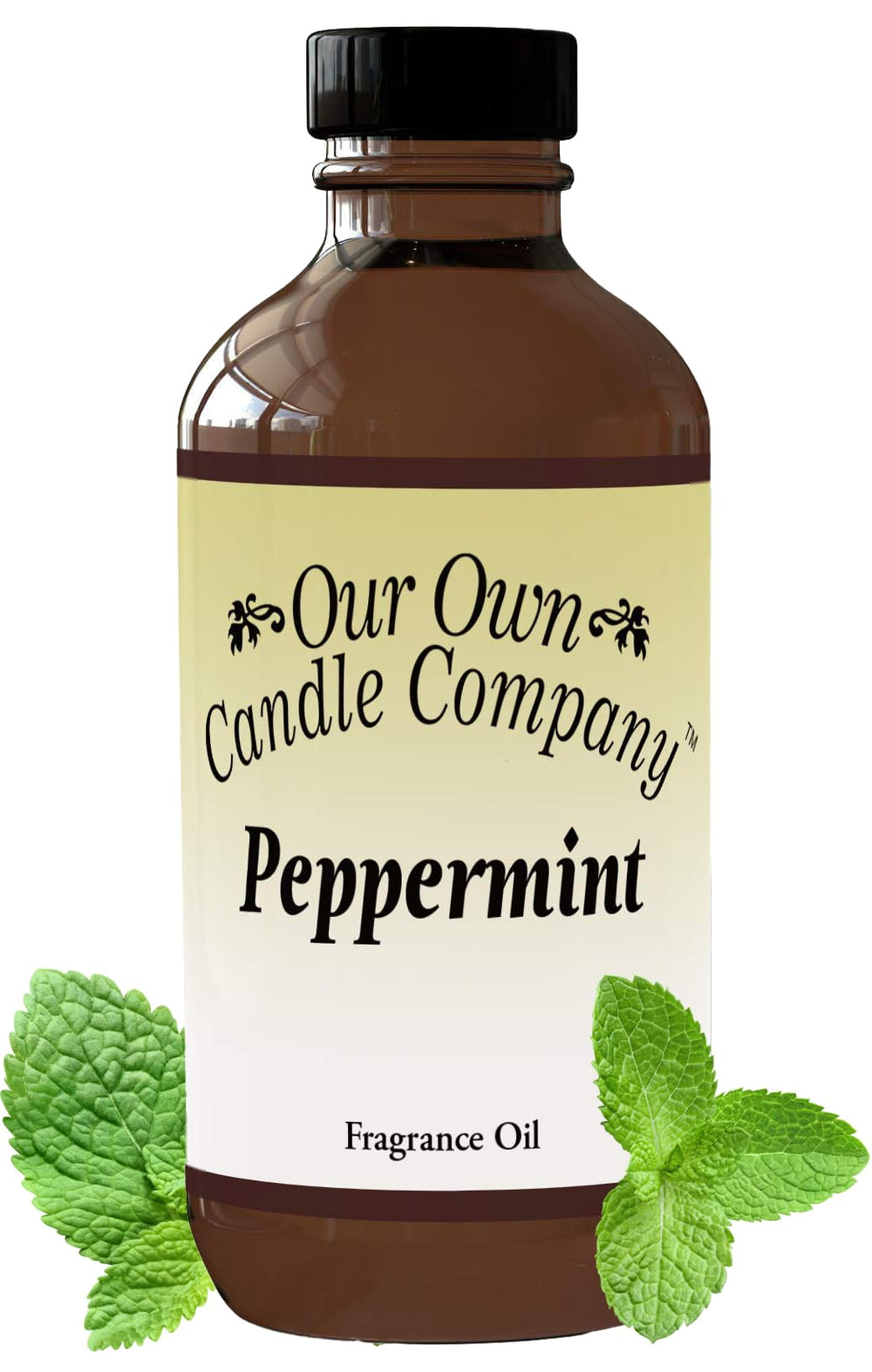 Peppermint diffuser oil bottle, 2oz, Our Own Candle Company